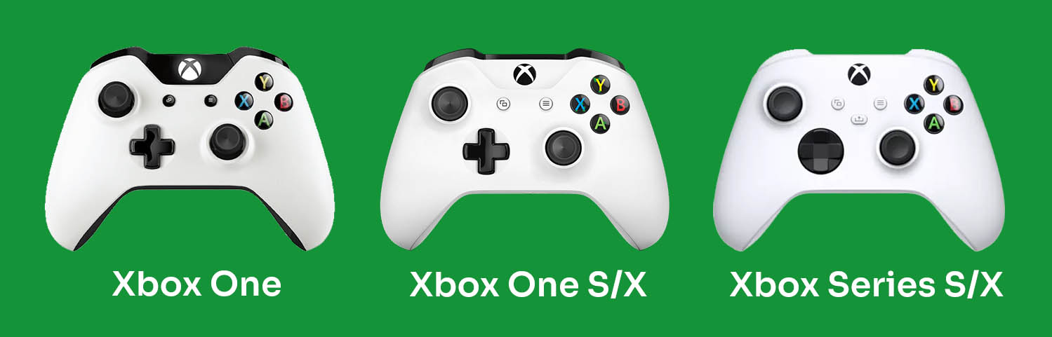 Xbox One Controller Generations